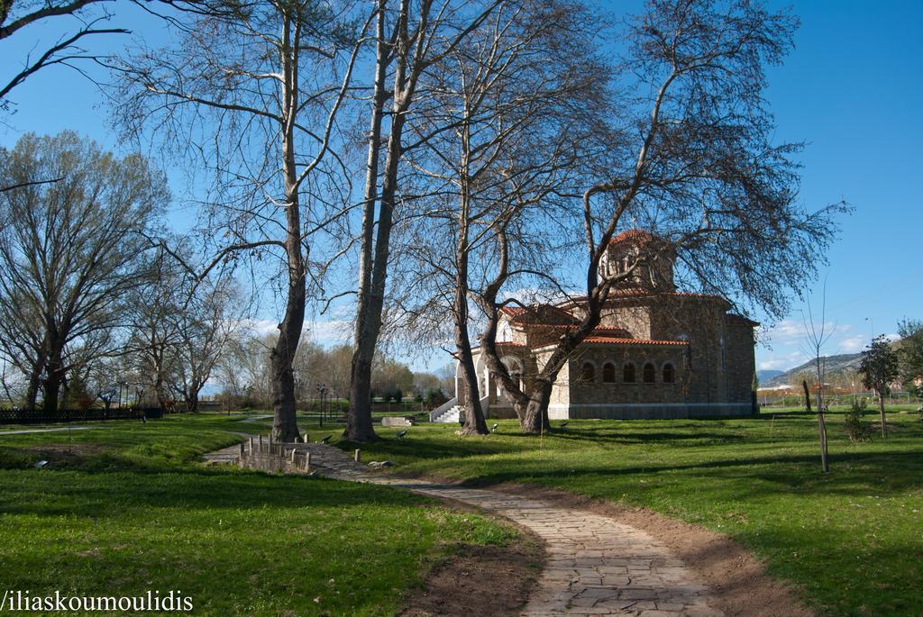 Yannis Hotel Krinidhes Bagian luar foto